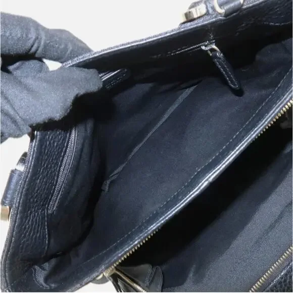 💎✨Authentic✨💎BVLGARI Logo Mania Canvas Leather 2Way Bag Shoulder Bag - Picture 12 of 16